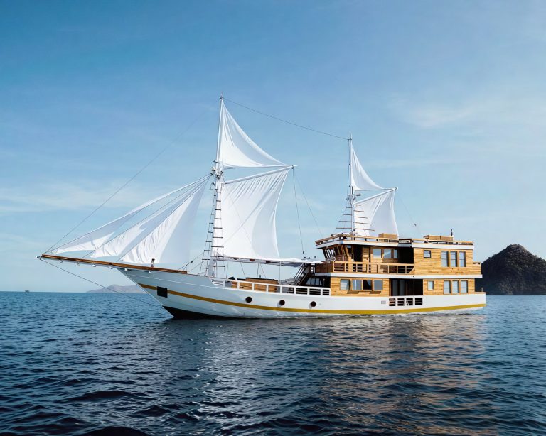 The Barakati Boat, for our Komodo Island Cruise