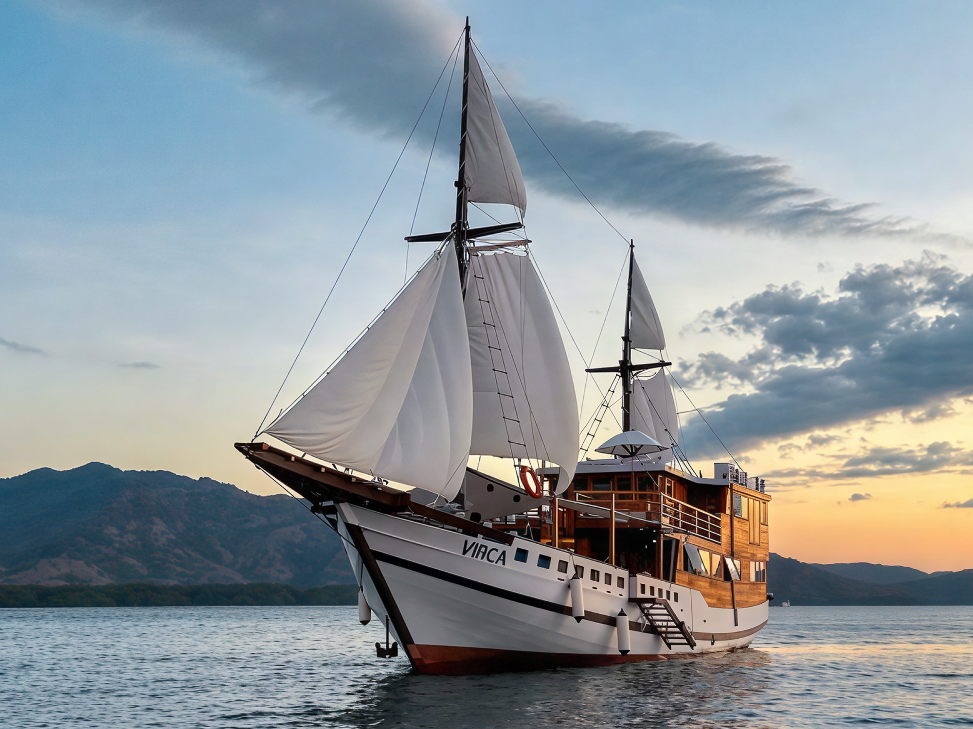 The Vinca Voyages Boat, for our Komodo Island Cruise