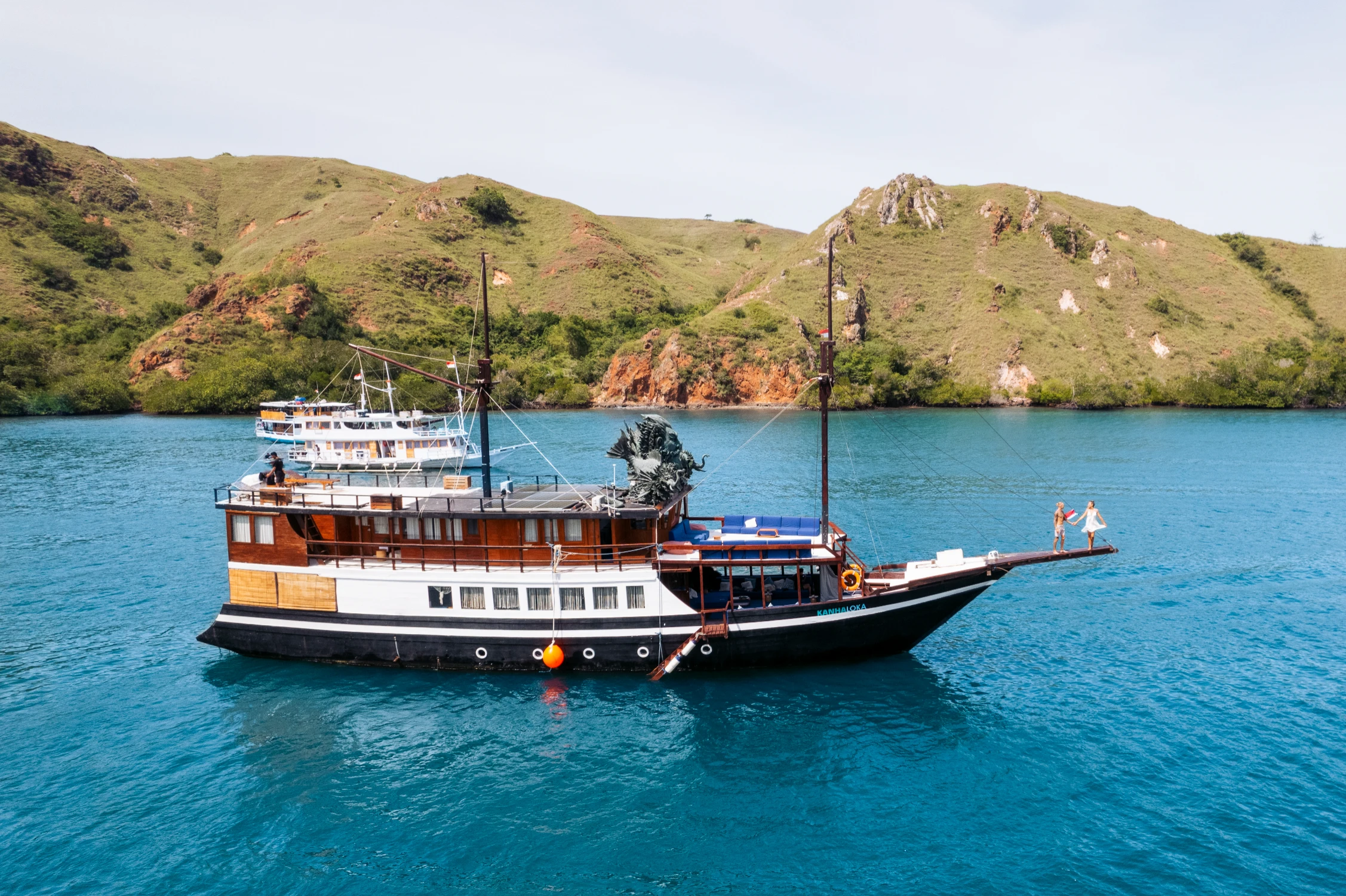The Kanha Loka Boat, for our Komodo Island Cruise